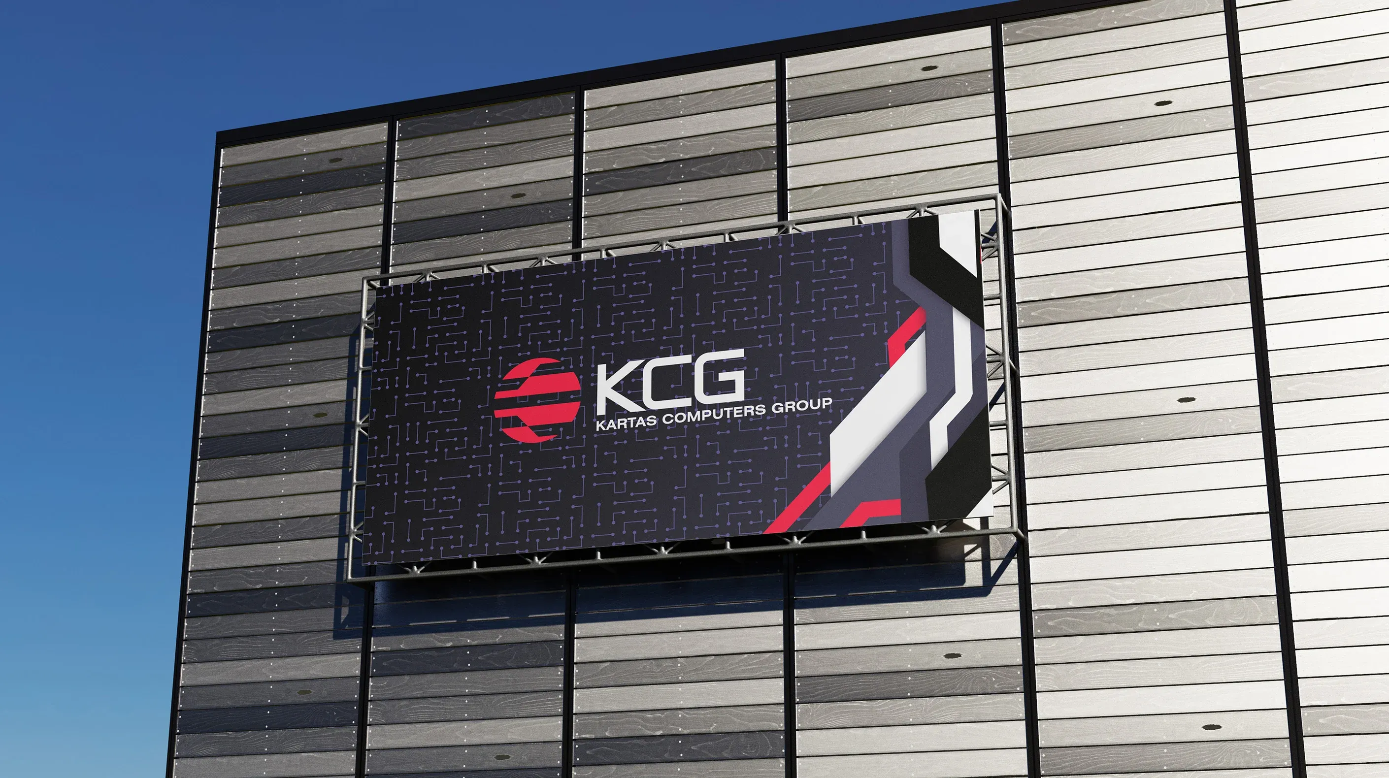 Баннер на фасаде