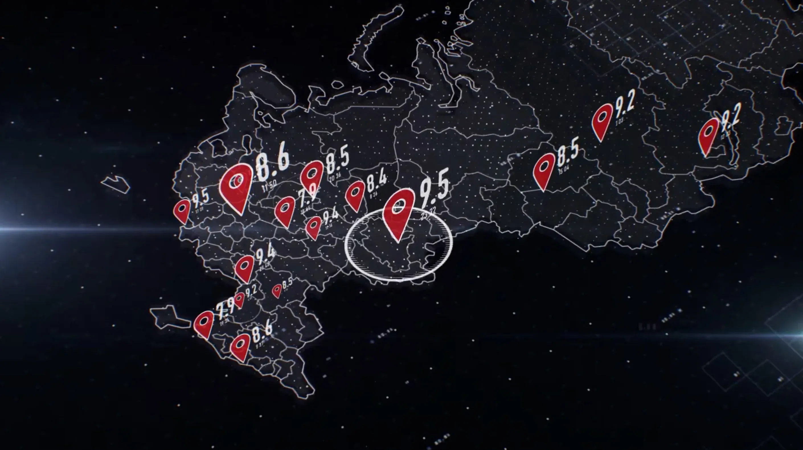 География бизнеса. Кадр из видеоролика