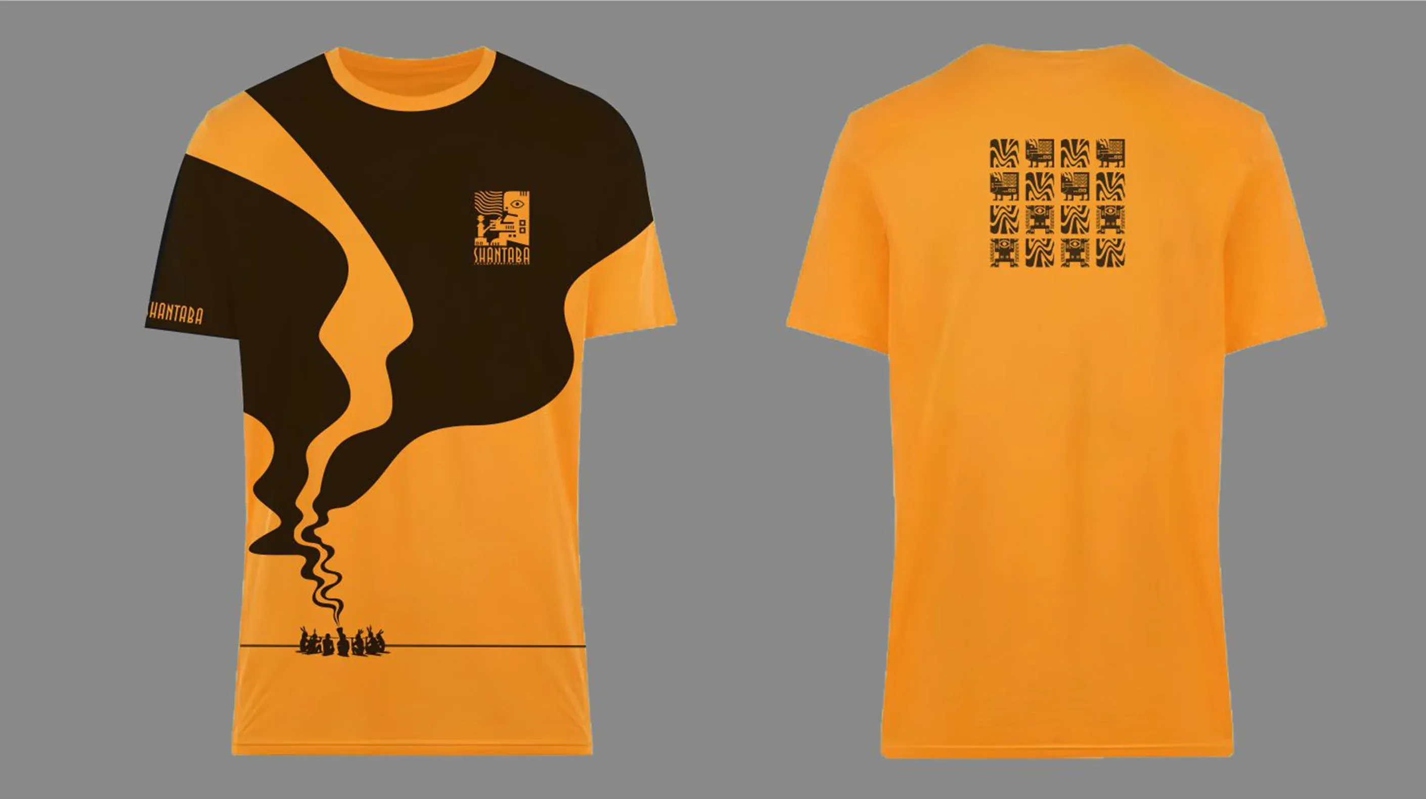 Футболки оранжевые