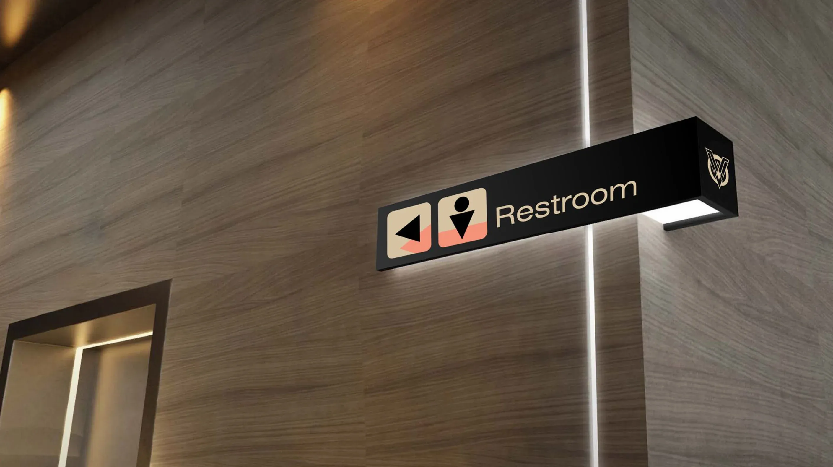 Указатель туалета